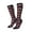 3 Black, variant on Women Crew Soft Moisture-wicking Socks Leopard Print Pattern Design Cotton Socks, One Size fit All