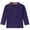 Purple, variant on DJDLJWCJ Boys Long Sleeve polo Shirt Kids Solid Color Lapel Basic Tops Casual School Uniform Tops White Size 4T