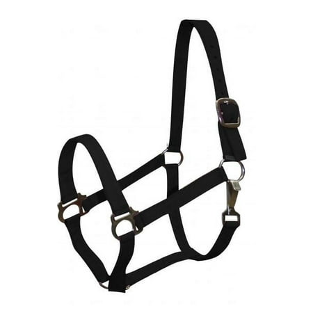 2-Ply Nylon Pony Halter (Black)