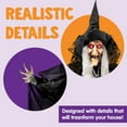 thumbnail image 6 of Joyfy 47" Halloween Decorations Outdoor,Life Size Animated Witch Scary Decorations Halloween Motion Activated Witch with LED Eyes & Sound,Haunted House Decor, 6 of 8