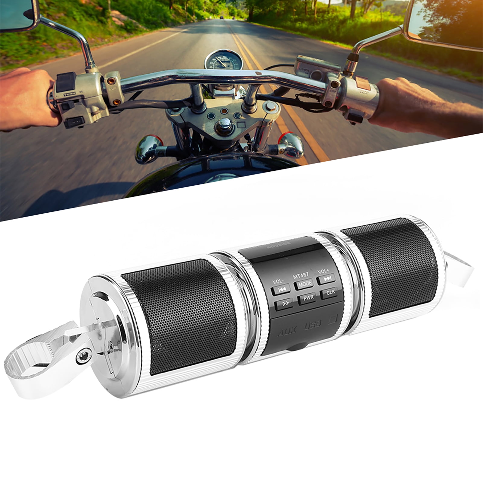Motorcycle Speaker Wireless Motorcycle Stereo Speaker Waterproof