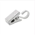 thumbnail image 1 of 30 piezas de clips de cortina pequeños de acero inoxidable con gancho, abrazaderas colgantes resistentes para fotos, dormitorio, baño, decoración del hogar, fiesta al aire libre, soporte de, 1 of 6