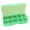 Green, variant on 10-Slot Jewelry Rings Ear Stud Holder Beads Storage Box Case Container Organizer