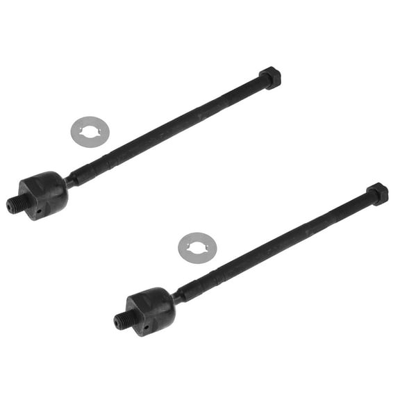 TRQ Front Inner Tie Rod Set Fits Select 2003-2006 Subaru Baja 1993-1997 Impreza 1990-2004 Legacy 2000-2004 Outback