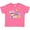 Hot Pink, variant on Inktastic Princess of the Pool Cool Unicorn in Sunglasses Girls Baby T-Shirt