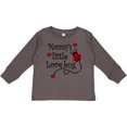 thumbnail image 3 of Inktastic Mommy's Little Love Bug Boys or Girls Long Sleeve Toddler T-Shirt, 3 of 5