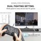 thumbnail image 2 of Mando inalámbrico Bluetooth para Switch Pro, compatible con Nintendo Switch/Lite/Switch OLED para control de joystick NS, color negro, 2 of 5