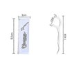 thumbnail image 2 of 500 count,individually wrapped micro dental floss (500 pcs), 2 of 2