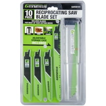 Genesis 10-Piece Reciprocating Saw Blade Set