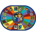 thumbnail image 2 of Kid Essentials - Language & Literacy Read All About It, 5'4" x 7'8", Multicolored, 2 of 3
