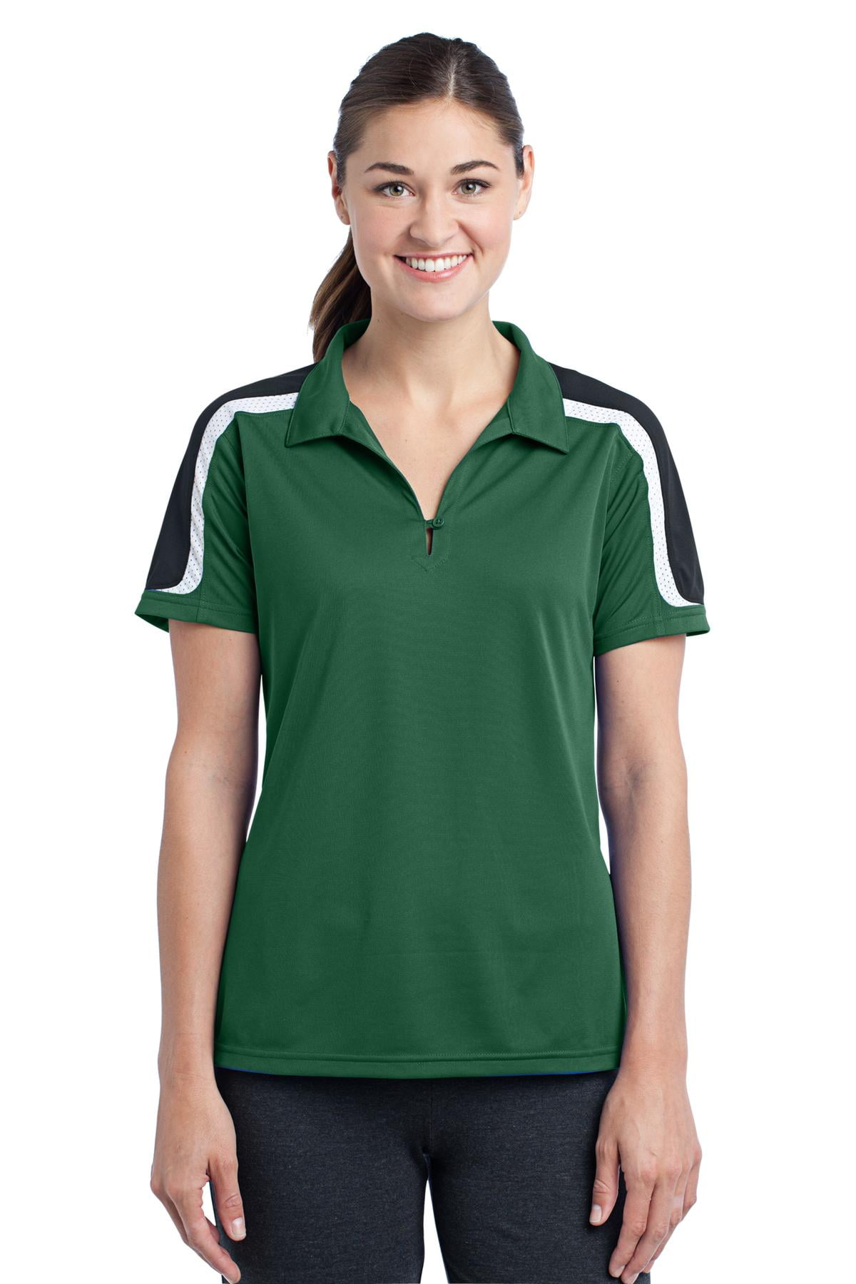 Ladies Tri-Color Micropique Braves Polo – hh design