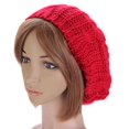 thumbnail image 2 of Soft Knit Beanie Lightweight Crochet Knitted Style Beanie Hat for Women, One Size Slouchy Hat, 2 of 6