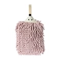 thumbnail image 2 of Honmine Chenille Hedgehog Hand Towel, Cute Animal Shaped Absorbent Hand Wipe with Hanging Loop, Soft Thick Fabric Towel for Bathroom and Kitchen Decoration, 2 of 8