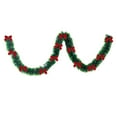 thumbnail image 5 of Christmas Tinsel Garland with Red Bows, 78.74 inch Sparkly Hanging Garland for Tree, Festive Mantel & Staircase Swag, Long Lasting Tinsel Decor for Holiday Home & Party, 5 of 7