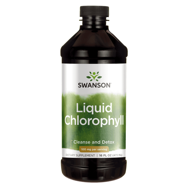 Swanson Liquid Chlorophyll 100 mg 16 fl oz Liquid.