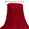 thumbnail image 2 of Sonceds Solid Color Flannel Blanket Bed Car Office Sofa Autumn Winter Warm Carpet Air-condition Room Rugs, 2 of 10