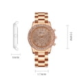 thumbnail image 4 of Resicozy Watches for Women Quartz Watch for Women Simple Clear Arabic Numeral Easy Reader Womens Wrist Watches 2026 Silver, 4 of 4