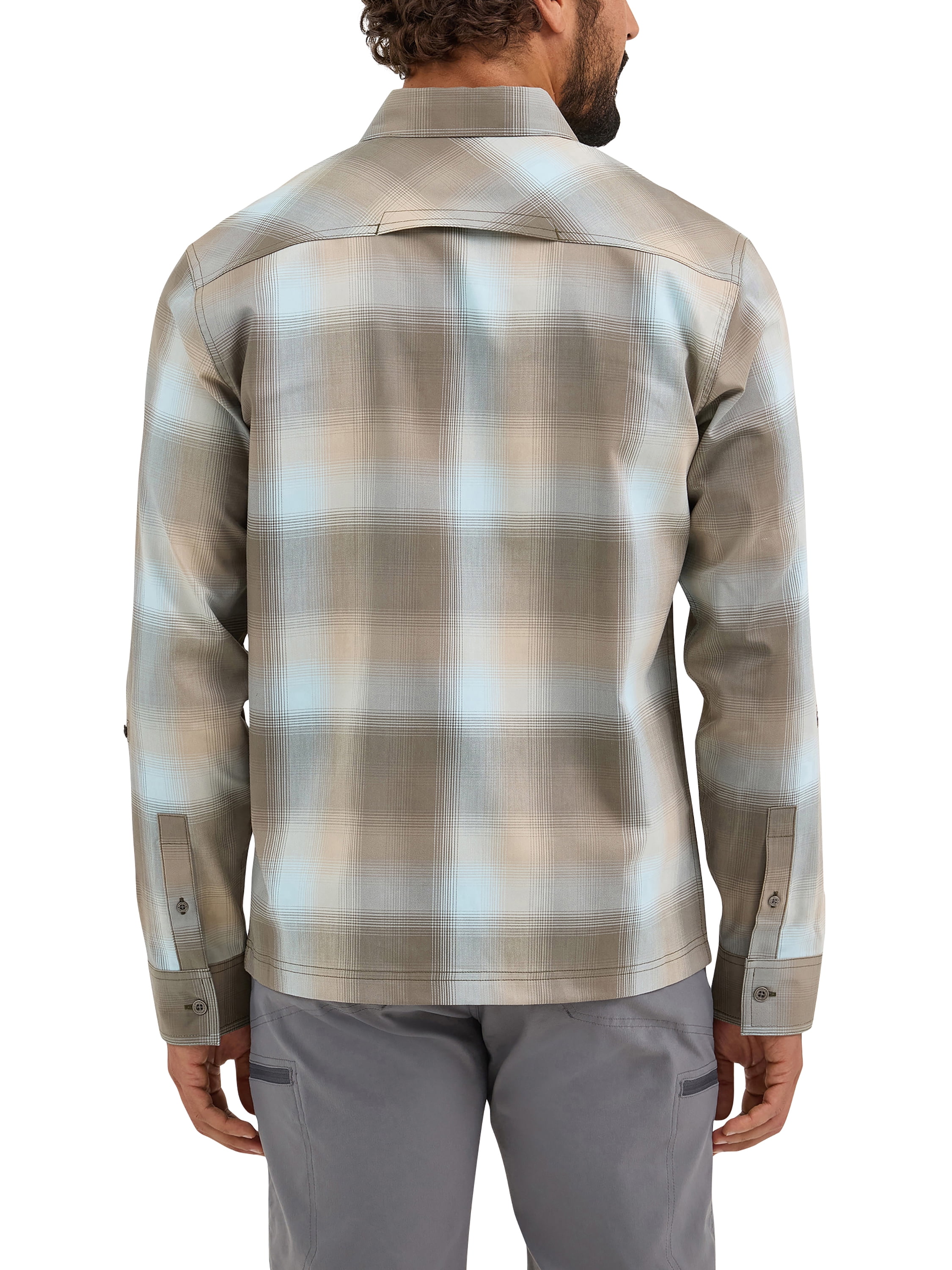Wrangler Mens Long Sleeve Outdoor Shirt