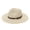 Beige, variant on Sun Hats for Women, Wide Brim Straw Floppy Hat for Beach Summer Garden Packable Roll Up UPF 50+