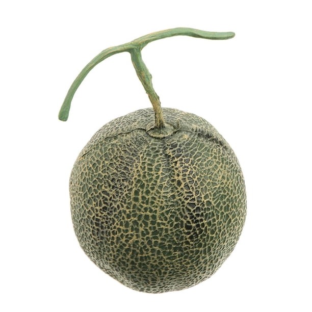 Fruta de Plástico, Juguetes para Alimentos, Accesorios para Tiendas de Comestibles, Tiendas de Frutas para Hoteles, Exhibición de Muestra, Accesorios Hami Melon Baoblaze Frutas artificiales