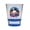 Blue, variant on Miami Florida Design B Souvenir 2 oz Round Shot Glass Orange
