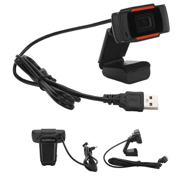 Cámara Web Full HD 720P Bling Bling con Micrófono con Cancelación de Ruido y Base Multifuncional
