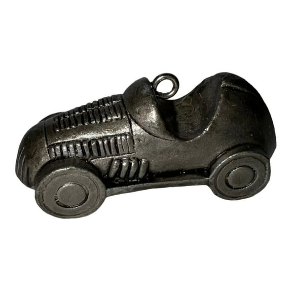 2001 Race Car (Monopoly Game: Advance to Go!) Hallmark Keepsake Christmas Tree Ornament - QXM5292