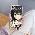 thumbnail image 1 of Funda de anime de lujo para teléfono móvil, carcasa simple y creativa para iphone 11 pro max, 13, 12, X, XR, XS mini, 7 Plus, 8 Fivean unisex, 1 of 2