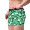 thumbnail image 2 of Kdxio Men's Boxer Briefs with Sheep Zzz Print - Comfortable and Breathable Underwear for Everyday Wear, 2 of 5