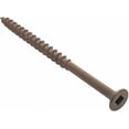 thumbnail image 2 of #8 x 3" Deck Screws | Square Drive | Bugle Head | Brown Ruspert | 250pcs Box, 2 of 5