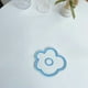 thumbnail image 1 of Posavasos de acrílico transparente Jadeshay Posavasos de flores acrílico resistentes al calor, 1 of 5