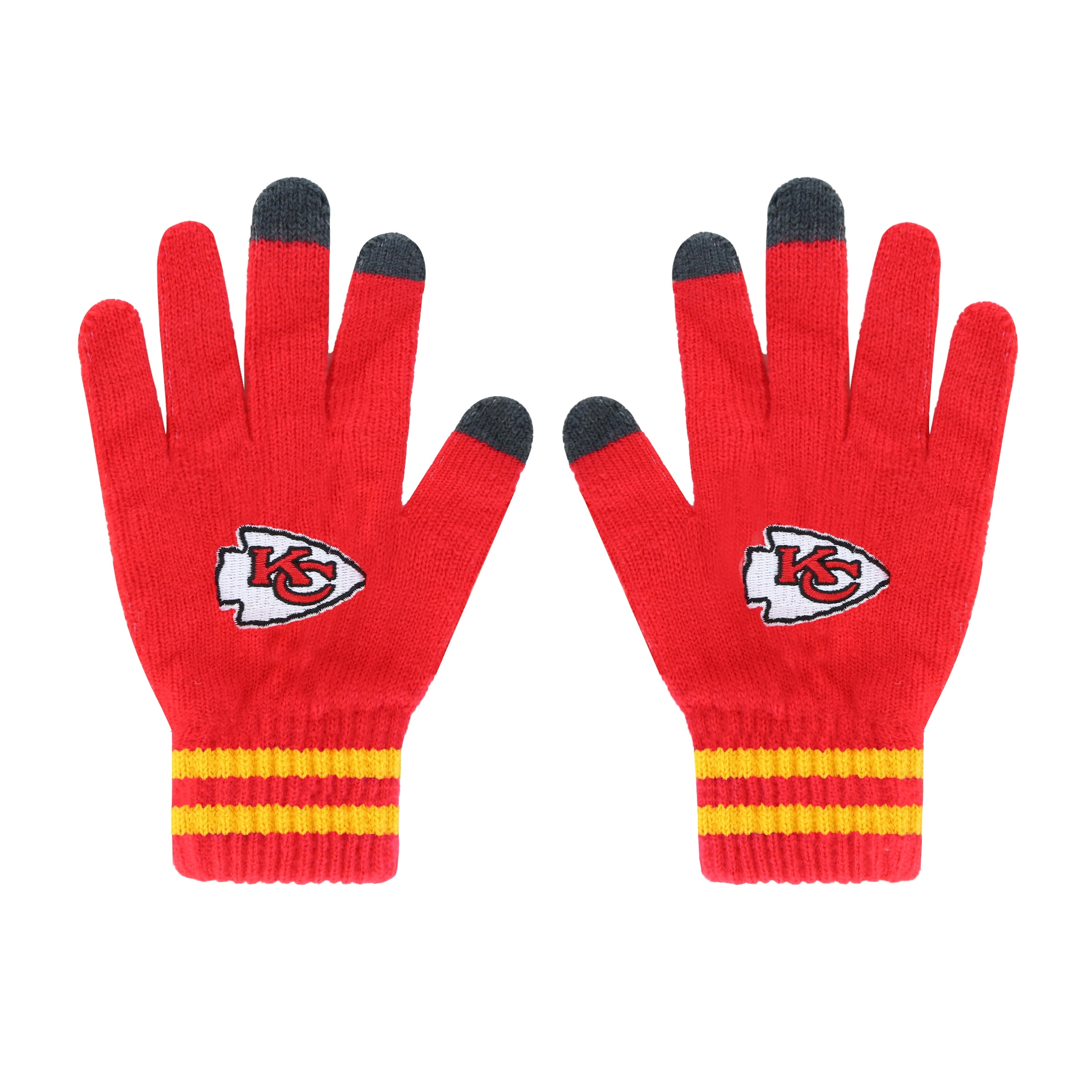 Fan - NFL Team Touch Gloves, Kansas City - Walmart.com