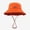 MZ2926 Orange-Upgraded, variant on Frayed Raw Edge Bucket Hat with Chin Strap, Letter Metal Tag Women Summer Sun Hat-MZ2926 yellow upgrade