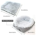 thumbnail image 3 of Pet Bed, Cat Bed Winter Warm Sleeping Bed Blanket Foldable Nest for Puppy Small Dog Cat (L), 3 of 6