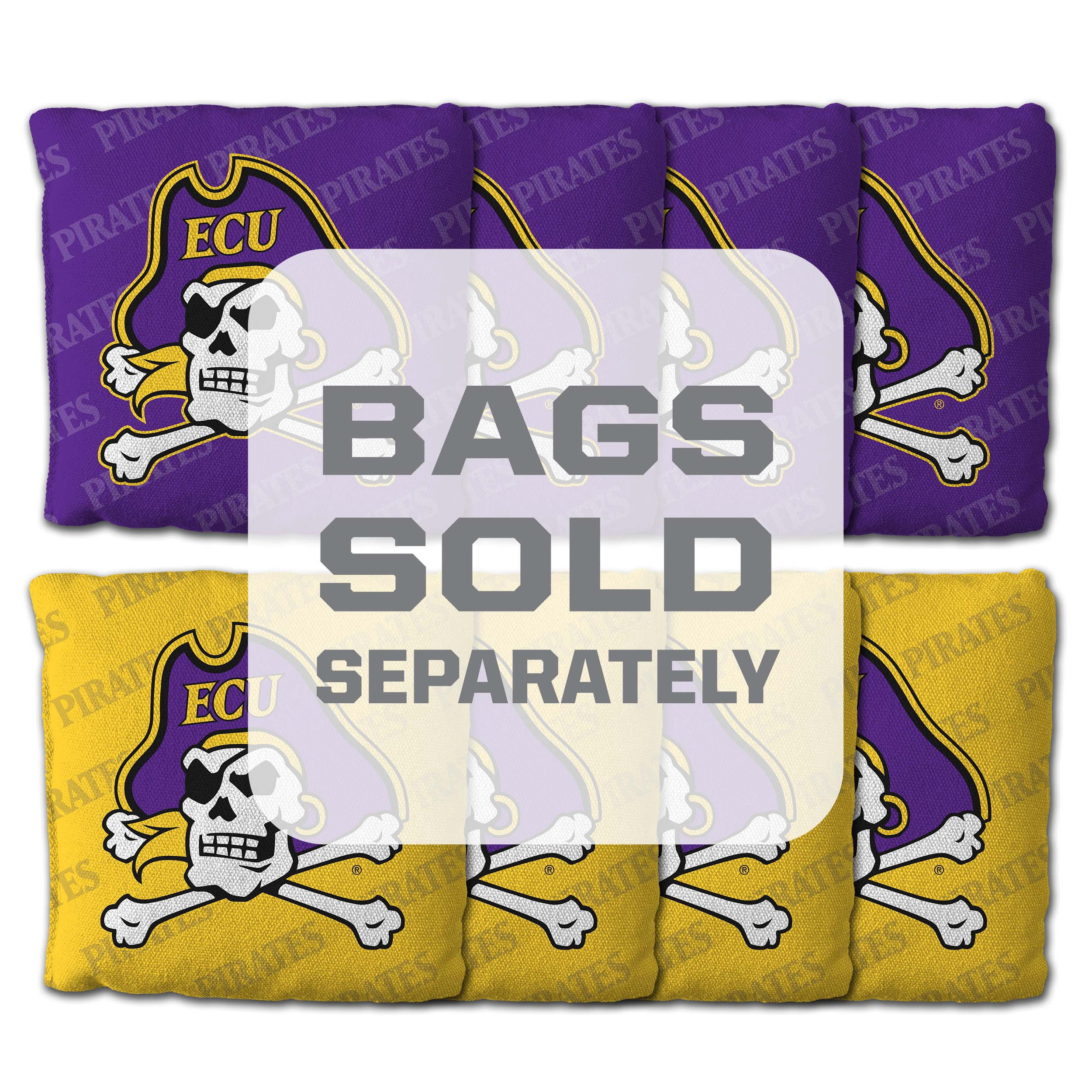 YouTheFan NCAA East Carolina Pirates 2' x 3' Cornhole Game No Bags