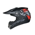 thumbnail image 3 of Casco de bicicleta Sharpla cara completa transpirable absorción de golpes Esqueleto rojo negro, 3 of 8