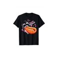 thumbnail image 1 of Funny Hot Dog Glizzy Gobbler T-Shirt For Sports and Leisure in Premium Cotton Fabric, 1 of 7