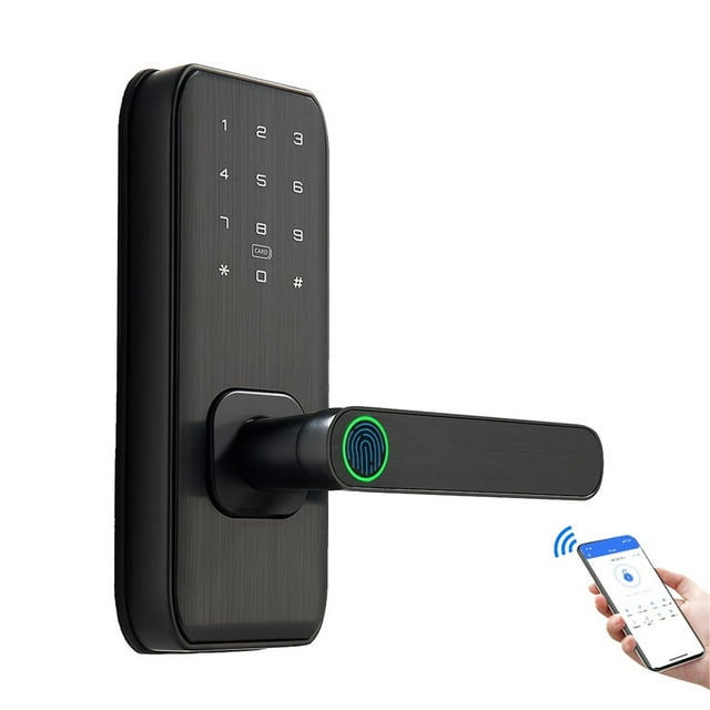 Smart Fingerprint Password RFID Card US Deadbolt Lock ,Smart and Convenient