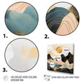 thumbnail image 3 of Designart "Bold Landscape with Pink and Gold Mountains III" Food & Beverage Wall Art - Traditional Beige Fruits Entryway Wall Art, 3 of 6