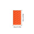 thumbnail image 2 of Halloween Table Runner Orange 18 X 14 Inch Cute Ghost Design Indoor Halloween Table Decor for Home Party Kitchen Dining Room 1 Pack, 2 of 3