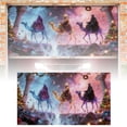 thumbnail image 2 of TIELUTT Bannière de Couverture de Porte de Garage Conception Réactive avec 2 Modes d'Éclairage pour Drapeau Canadien Festif pour Antenne de Voiture Bannière de l'Action de Grâce Drapeaux Muraux Intérieurs pour Filles Mettre des Drapeaux et des Poteaux Sans Tasse Maison Ba, 2 of 7