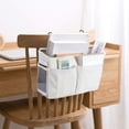 thumbnail image 3 of Bedside Caddy Bedside Hanging Storage Basket Multi-Function Organizer Caddy for Bunk and Hospital Beds Dorm Rooms Bed Rails, Can be Placed Glasses Books Mobile Phones Keys, 3 of 7