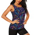 thumbnail image 2 of Vsdgher Débardeur de Sport Multicolore pour Femmes, Séchage Rapide, Sport, Course, TG, 2 of 7