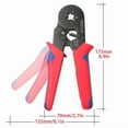 thumbnail image 4 of Ferrule Ratchet Crimper Plier Crimping Tool Cable Wire Electrical Terminals Kit, 4 of 6