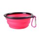 thumbnail image 1 of Cuenco alto ajustable NQ con cuenco de acero inoxidable para perros medianos y grandes antideslizante antiderrames negro, 1 of 4