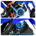 thumbnail image 4 of FONA 49cc 2-Stroke Dirt Bike for Kids 8-12, 25mph Mini Motorcycle with Dual Disc Brakes, Multi Terrain Tires, Suspension & Soft Seat Blue, 4 of 7
