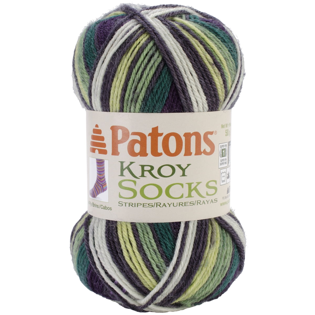 Kroy Socks YarnBramble Stripes