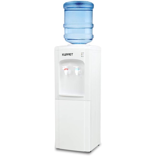 KUPPET Top Loading Water Cooler Dispenser,3 or 5 Gallon Bottle,PP material Electrical Cooling
