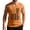 Orange, variant on Casual Men's Tank Top with American Flag Graphic and Sleeveless Cut Featuring Breathable Fabric for Summer Heat Gym Sessions Fishing Trips Beige L