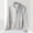 🔥 Gray_New, variant on Solid Color High Elastic Zipper Sunscreen Coat, Stand Collar Ice Silk Breathable Jacket, UPF50+ Anti UV Cool Feel Long Sleeve Casual Outdoor Outwear for Men White L